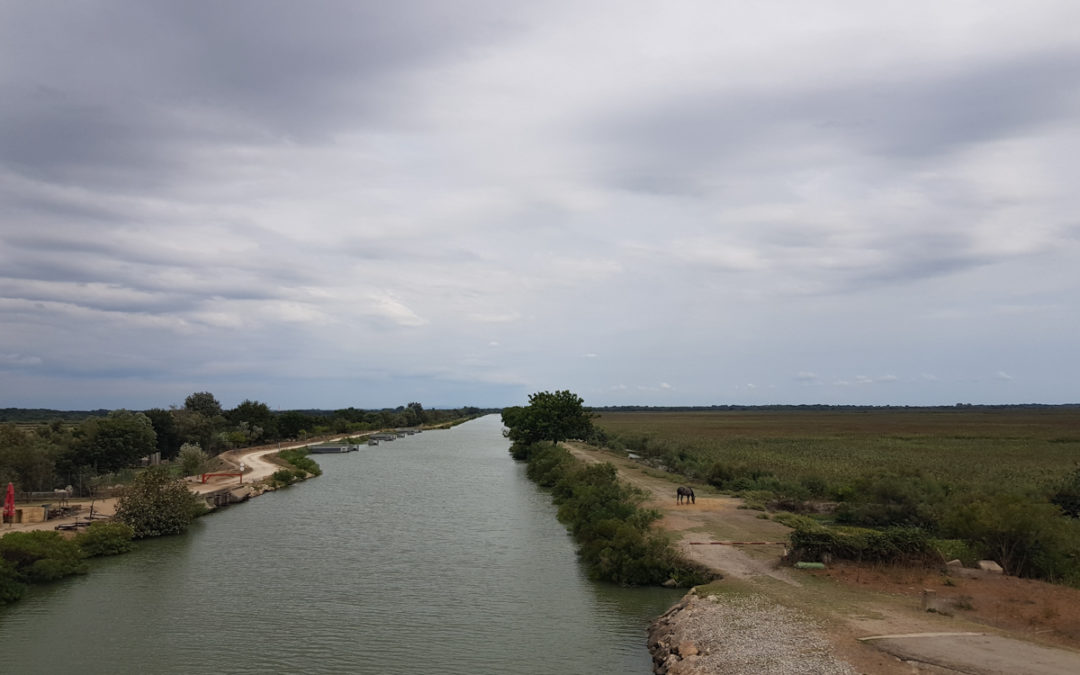 Canal du Rhone à Sète