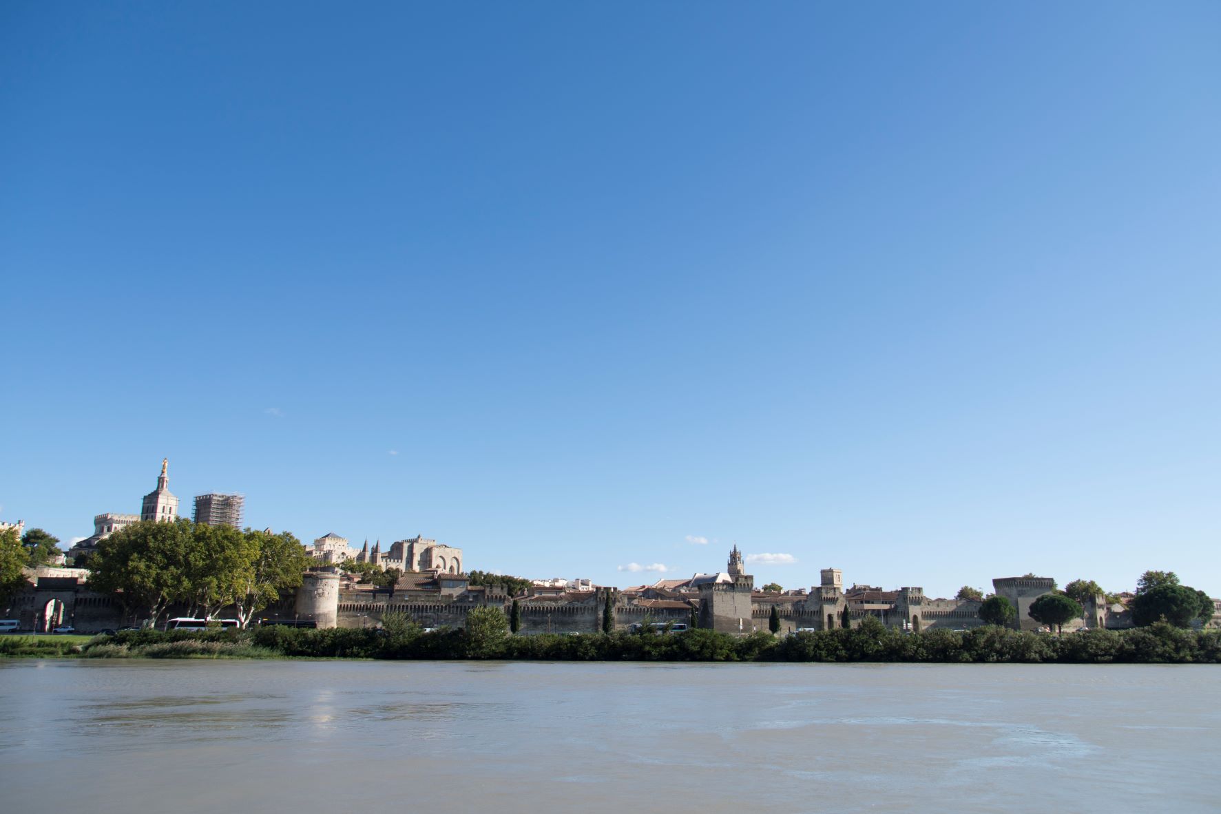 Arrivee a Avignon